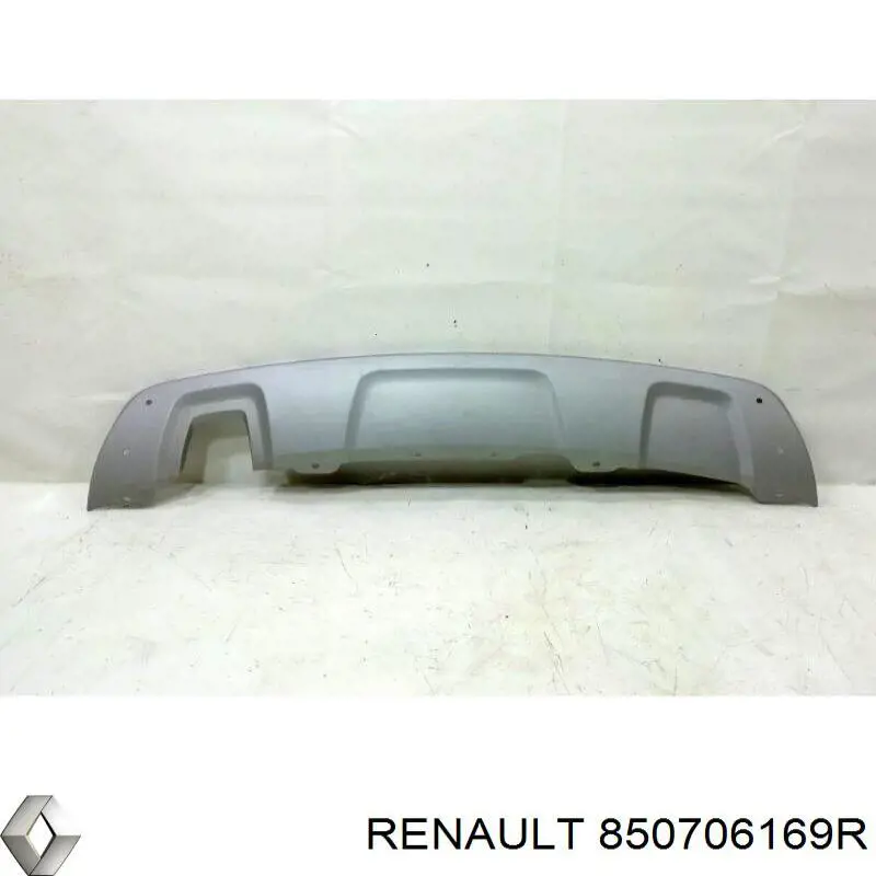 850706169R Renault (RVI) накладка бампера заднього