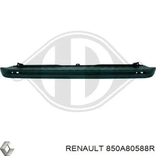 850A80588R Renault (RVI) Бампер задній, права частина
