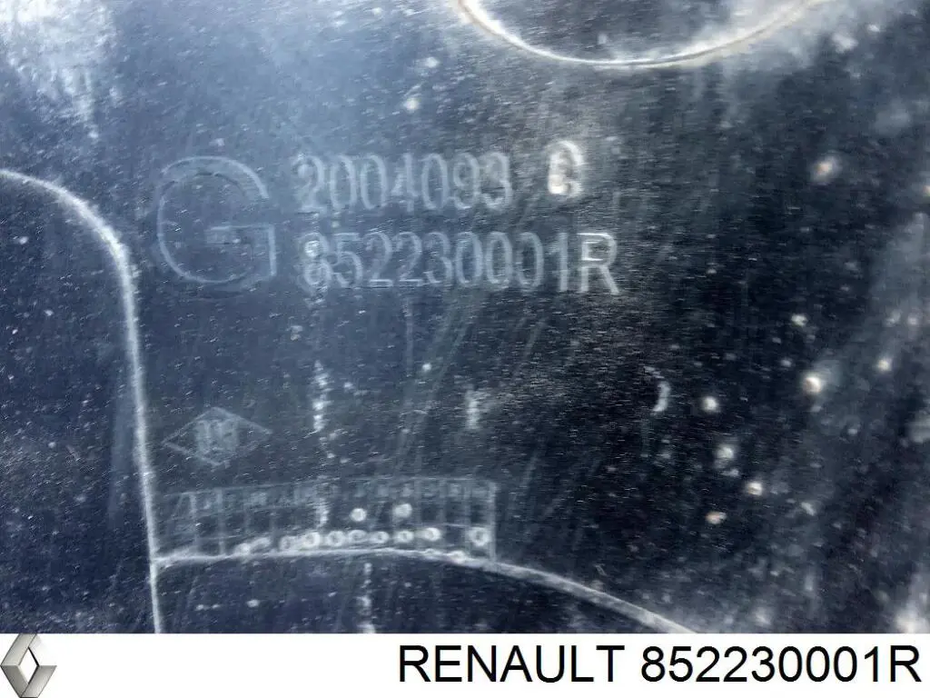 Купити 852230001R Renault (RVI) Кронштейн бампера заднього, лівий