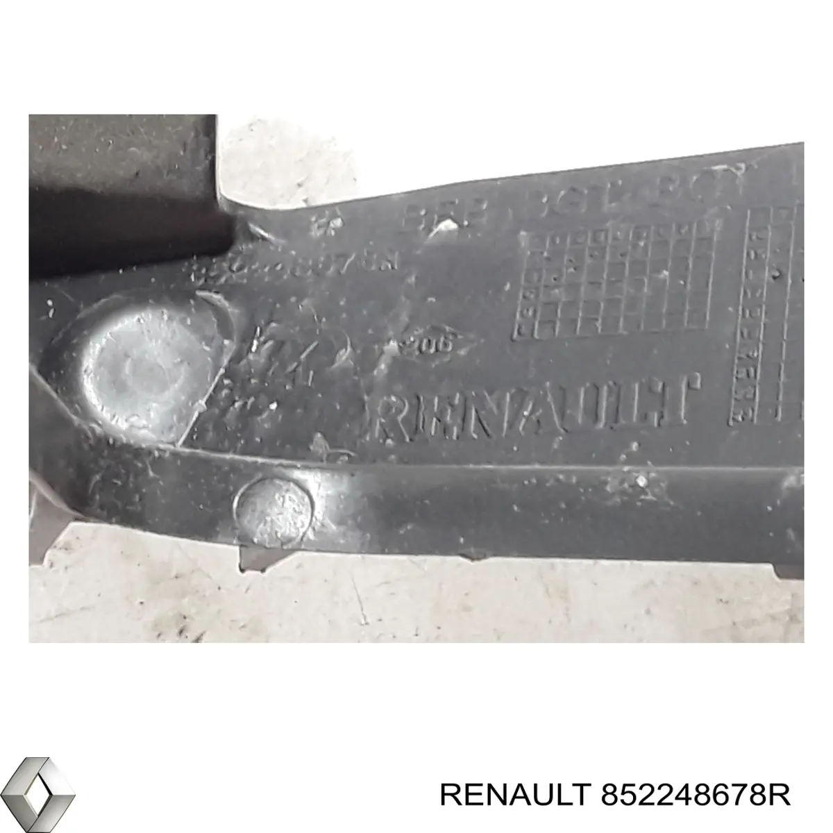 852248678R Renault (RVI) Кронштейн бампера заднього, правий