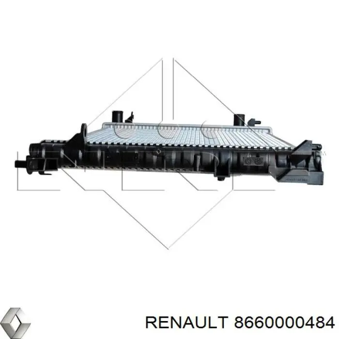 Купити 8660000484 Renault (RVI) Радіатор двигуна