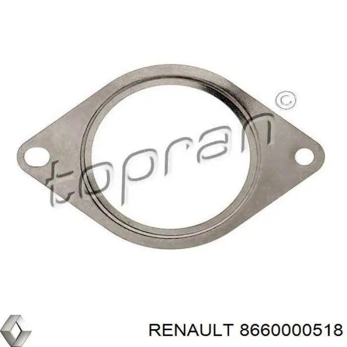 Прокладка прийомної труби глушника Renault (RVI) 8660000518 ціна, від 2.09 USD