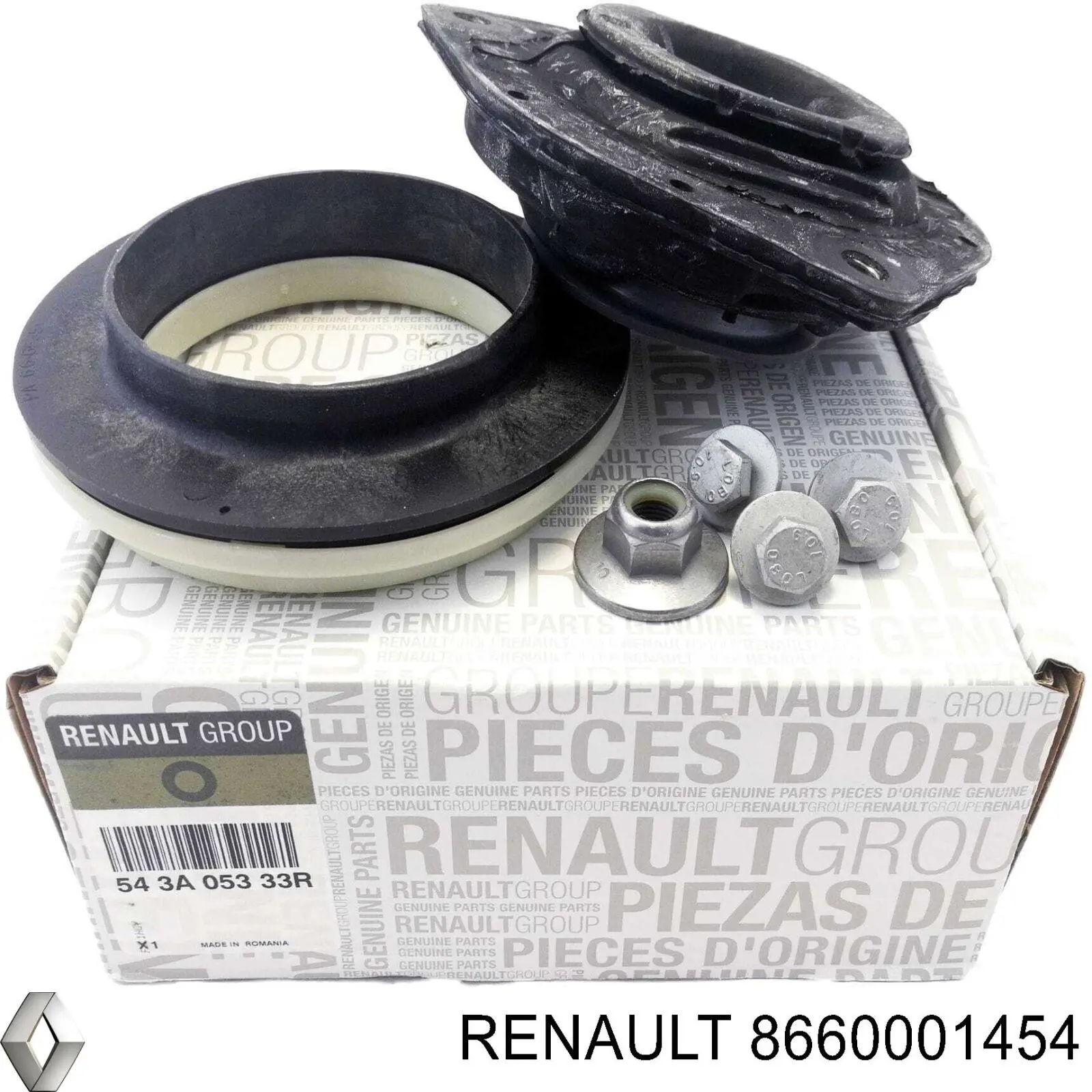 Підшипник опорний амортизатора, переднього Renault (RVI) 8660001454 ціна, від 13.35 USD