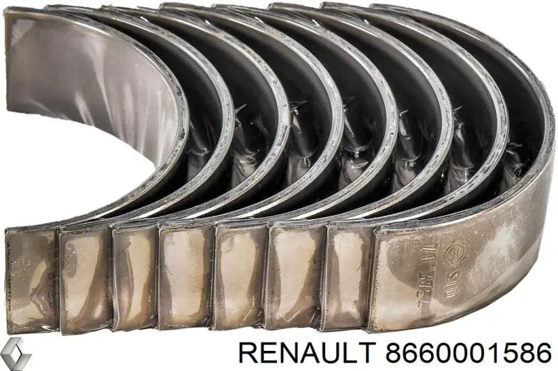 Зубчастий ремінь Renault (RVI) 8660001586 ціна, від 27.42 USD