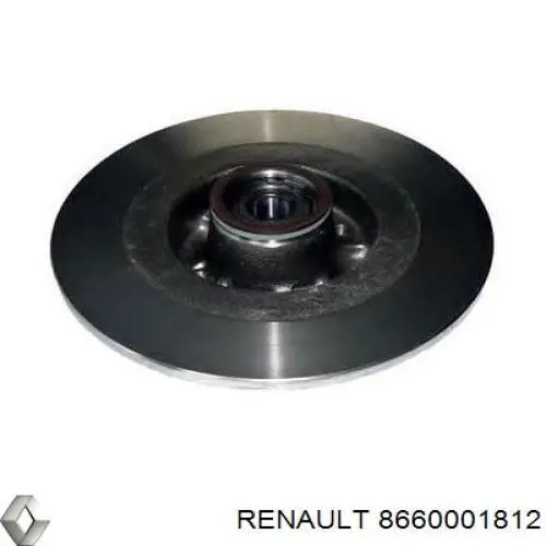 Задні дискові гальма Renault (RVI) 8660001812 ціна, від 84.85 USD