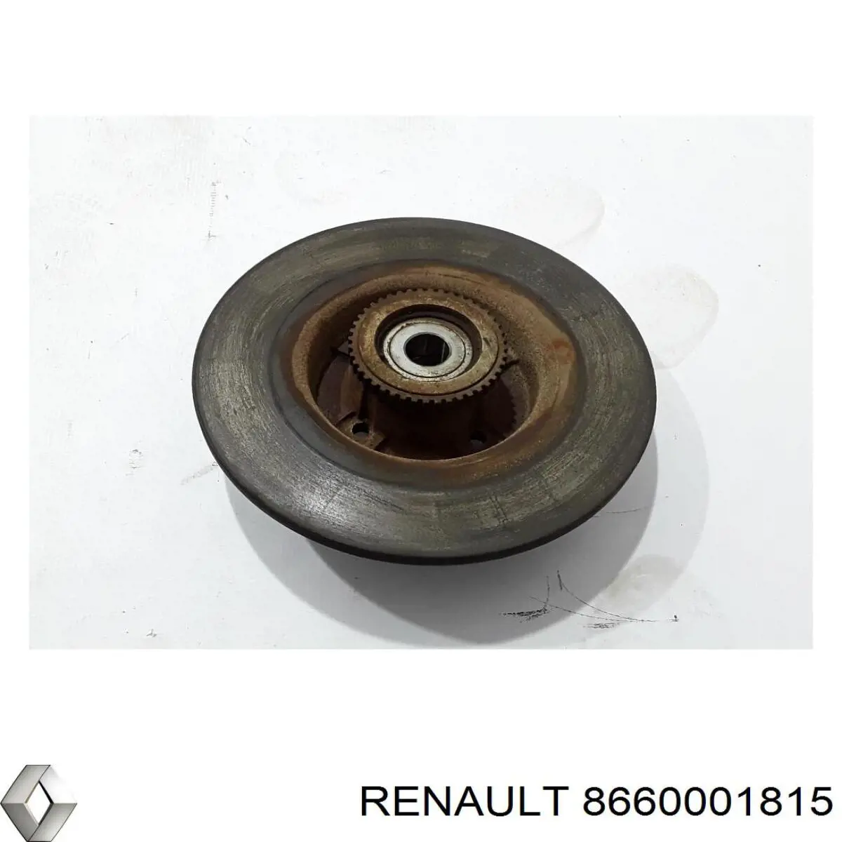 8660001815 Renault (RVI) диск гальмівний задній
