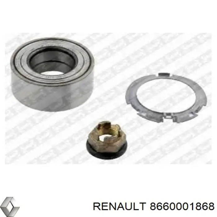 Підшипник маточини передньої 8660001868 Renault (RVI)