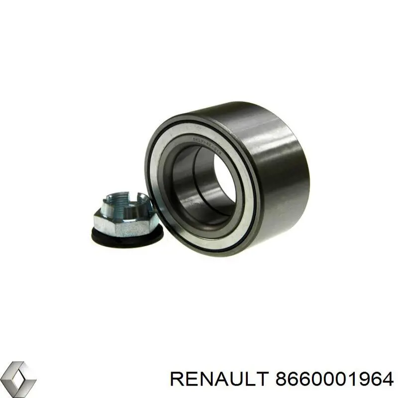 Комплект підшипник маточини передньої Renault (RVI) 8660001964 ціна, від 26.78 USD