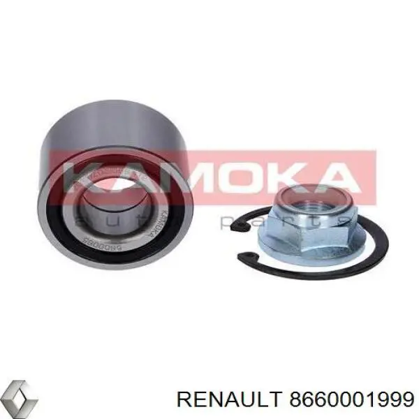 Купити 8660001999 Renault (RVI) Підшипник задньої ступиці