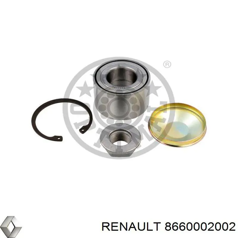 Задні дискові гальма Renault (RVI) 8660002002 ціна, від 20.23 USD