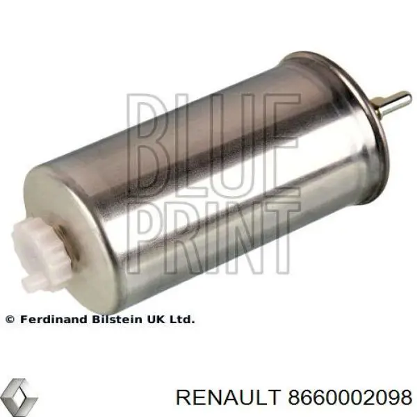 Купити 8660002098 Renault (RVI) Фільтр-відстійник палива грубої очистки