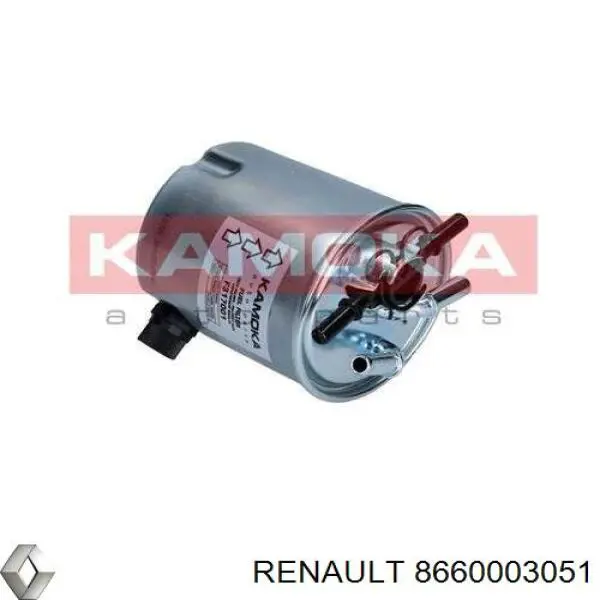 Фільтр паливний 8660003051 Renault (RVI)