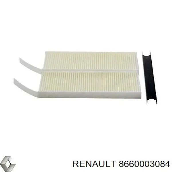 Фільтр повітряний обігрівача Renault (RVI) 8660003084 ціна, від 10.14 USD