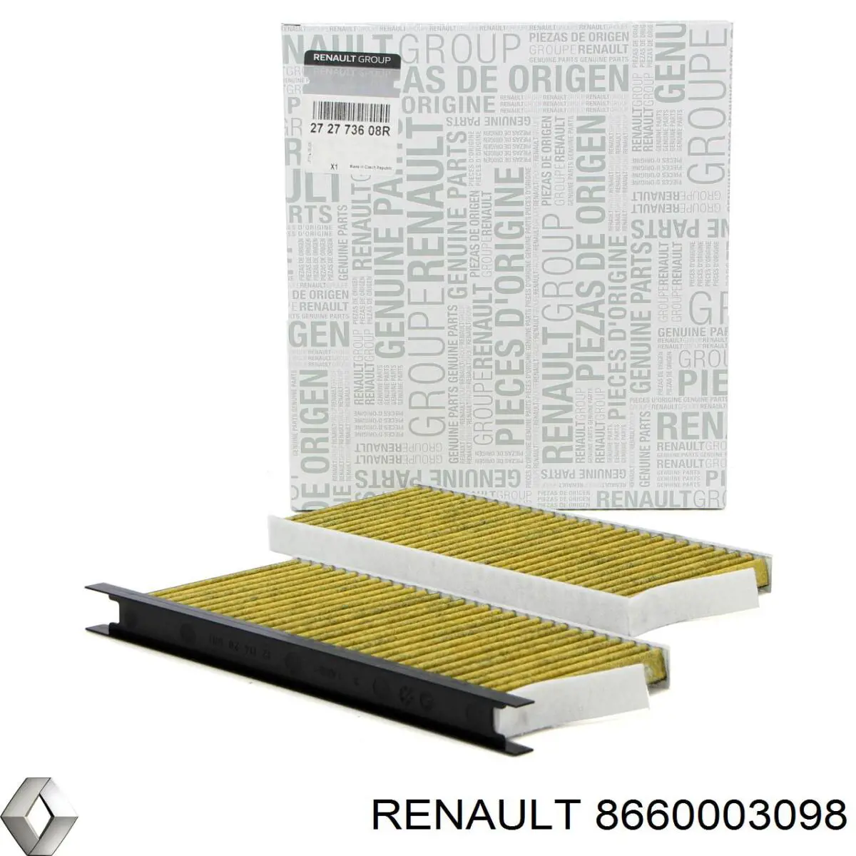 Купити 8660003098 Renault (RVI) Автомобільний фільтр повітря