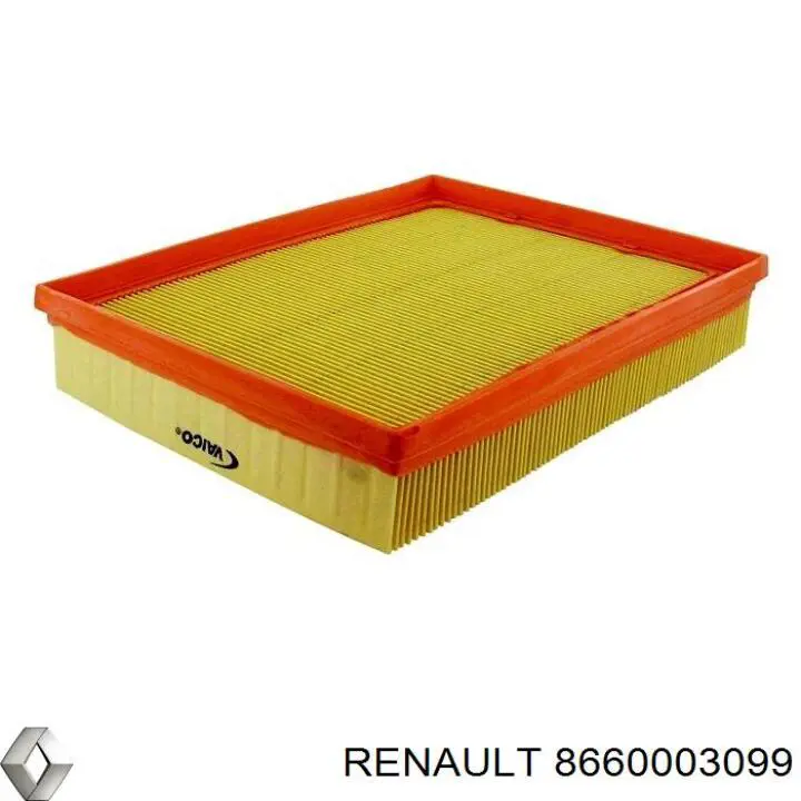 Елемент повітряного фільтра Renault (RVI) 8660003099 ціна, від 7.12 USD