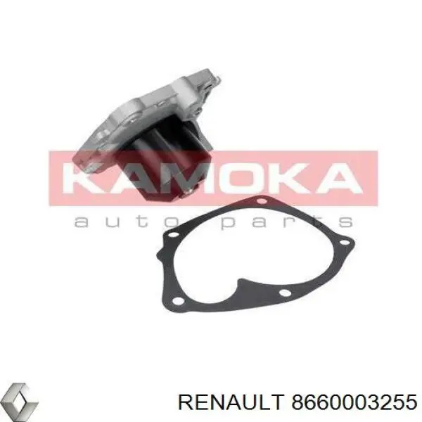 Помпа охолодження Renault (RVI) 8660003255 ціна, від 26.02 USD