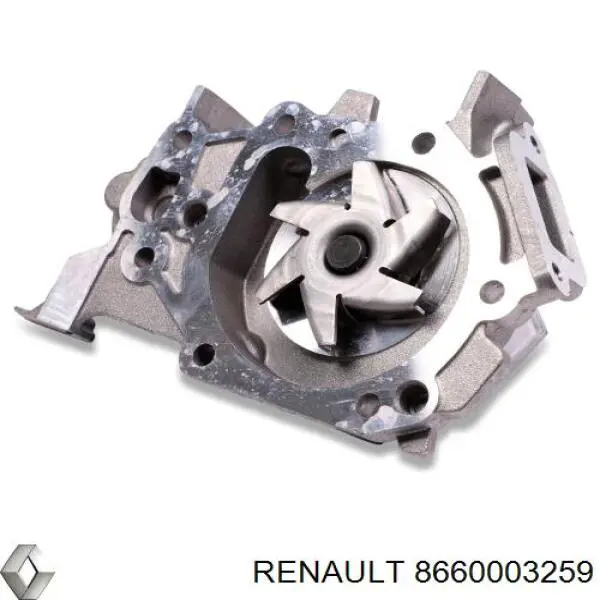8660003259 Renault (RVI) помпа водяна, (насос охолодження)