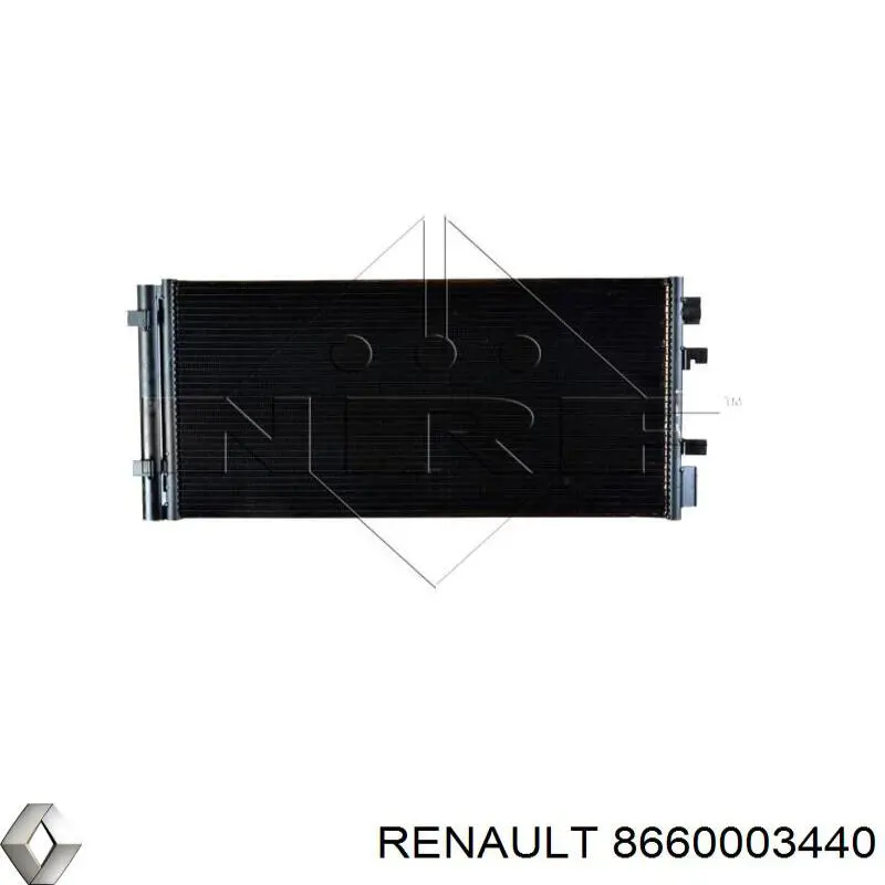 Купити 8660003440 Renault (RVI) Радіатор системи охолодження кондиціонера