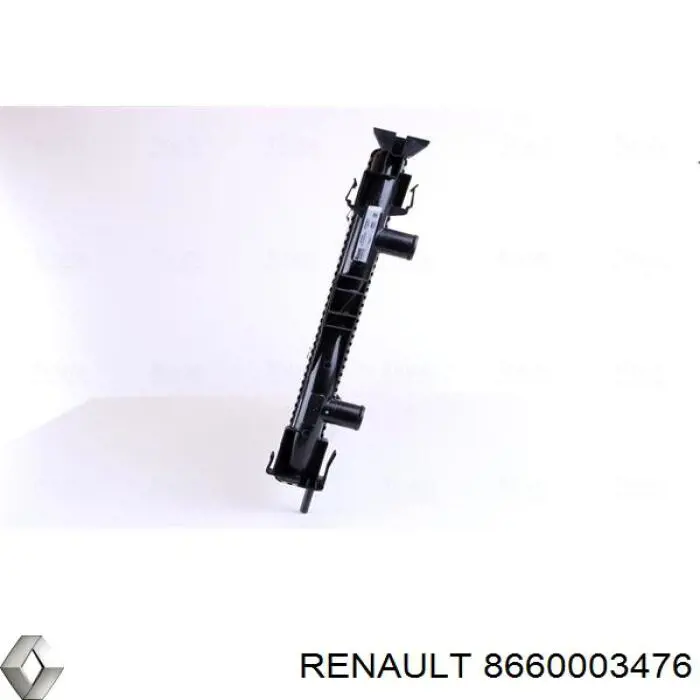 Радіатор охолодження двигуна на Renault Scenic II 