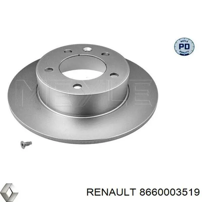Купити 8660003519 Renault (RVI) Диск заднього гальма