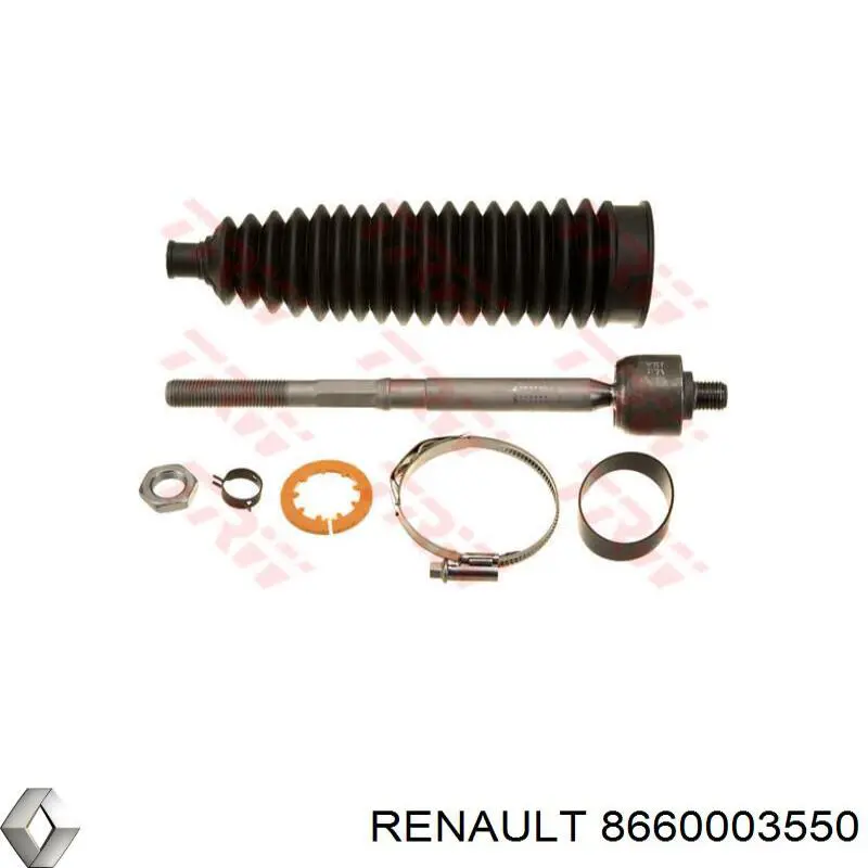 Наконечник рульовий Renault (RVI) 8660003550 ціна, від 13.18 USD
