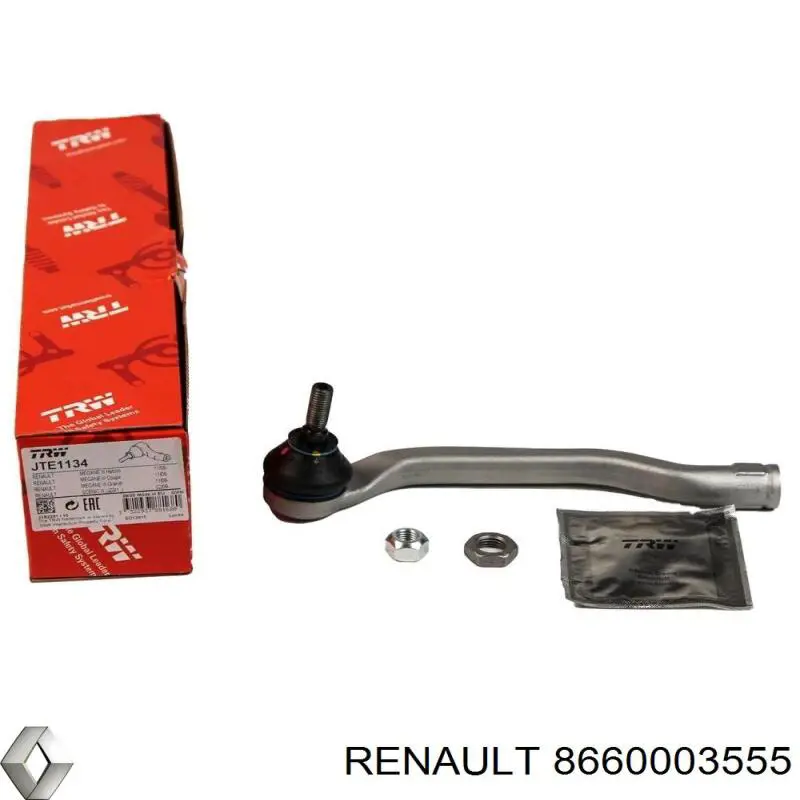 Купити 8660003555 Renault (RVI) Рульовий наконечник