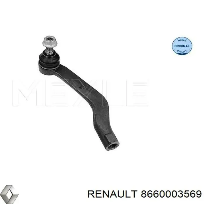 Наконечник рульовий Renault (RVI) 8660003569 ціна, від 17.66 USD