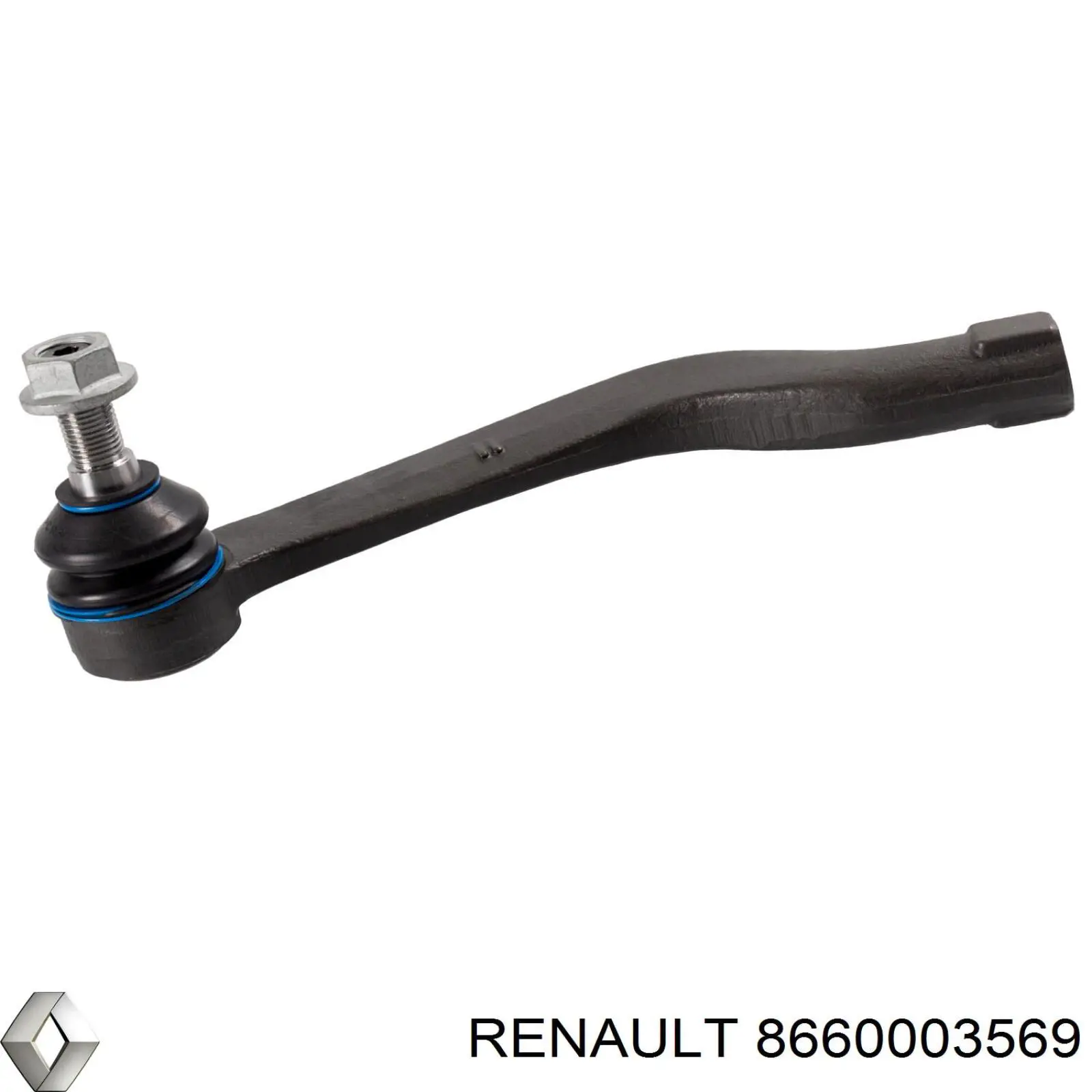 Накінечник рульової тяги, зовнішній 8660003569 Renault (RVI)