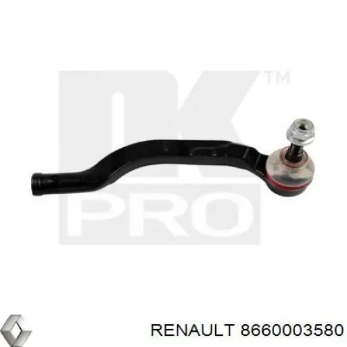 Наконечник рульовий Renault (RVI) 8660003580 ціна, від 13.88 USD