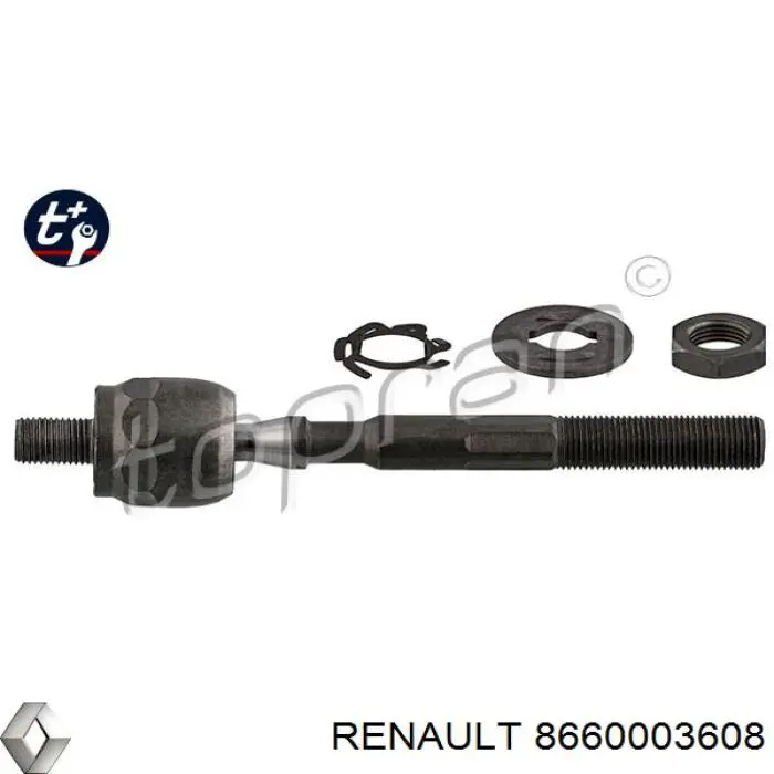 Тяга рульова поперечна Renault (RVI) 8660003608 ціна, від 9.99 USD
