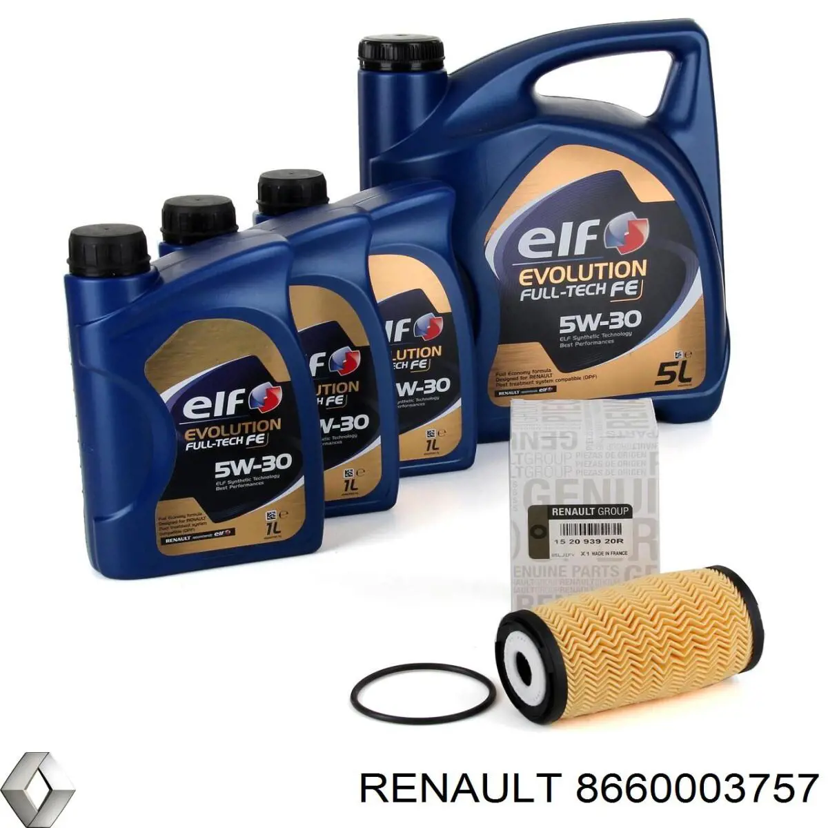 Купити 8660003757 Renault (RVI) Автомобільний фільтр повітря
