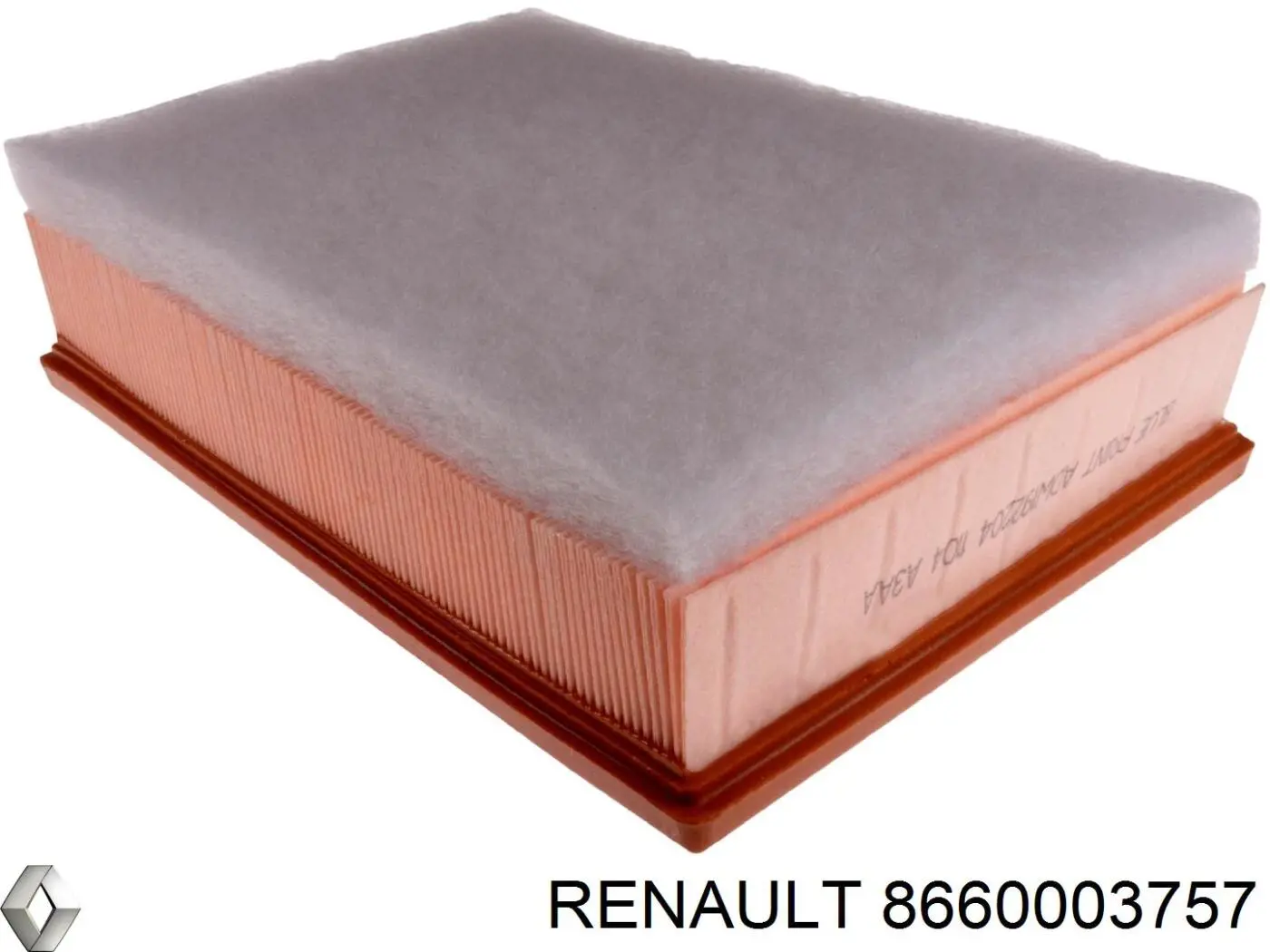Повітряний фільтр 8660003757 Renault (RVI)