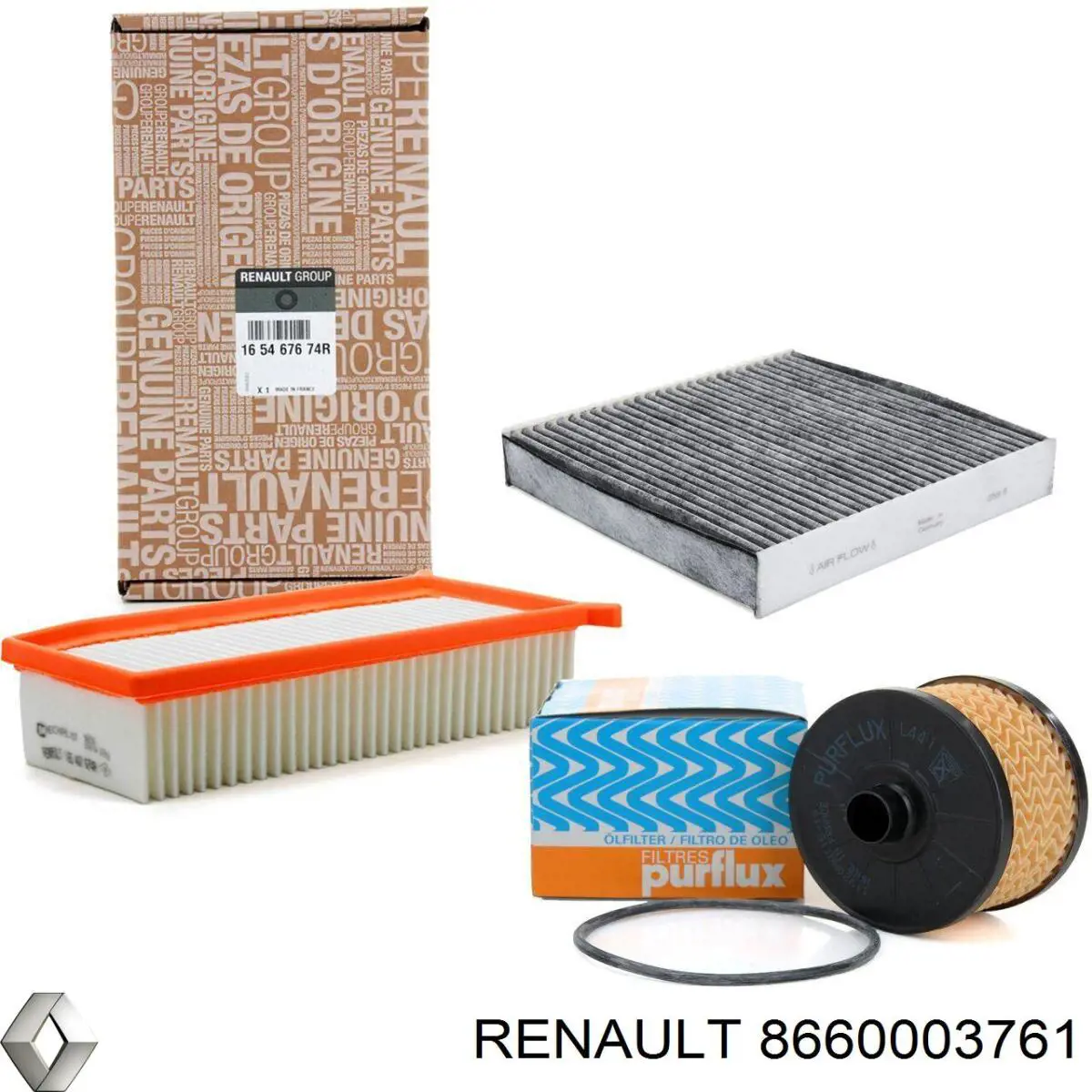 8660003761 Renault (RVI) Повітряний фільтр двигуна