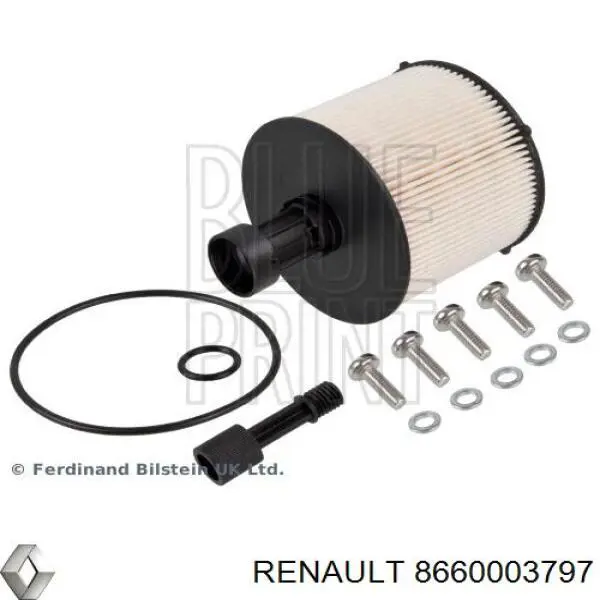 8660003797 Renault (RVI) фільтр паливний