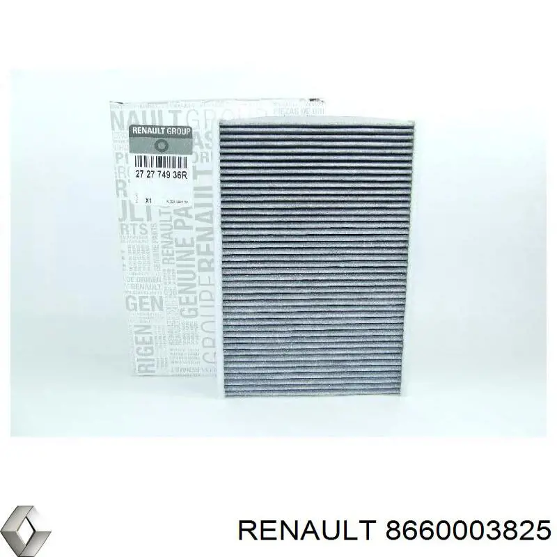 Фільтр повітряний обігрівача Renault (RVI) 8660003825 ціна, від 4.50 USD