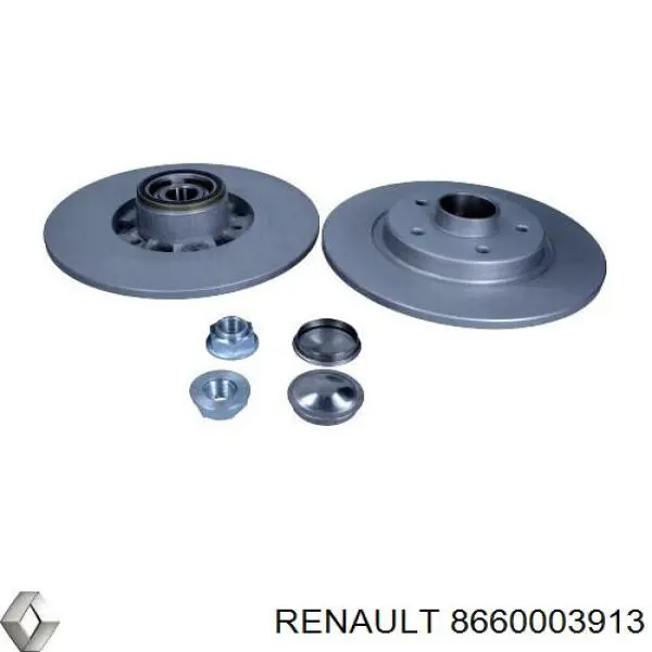 Задні дискові гальма Renault (RVI) 8660003913 ціна, від 86.58 USD