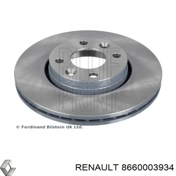 Купити 8660003934 Renault (RVI) Ротор гальмівний