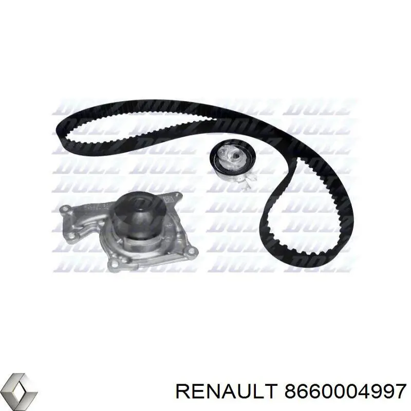 Купити 8660004997 Renault (RVI) ГРМ ремень
