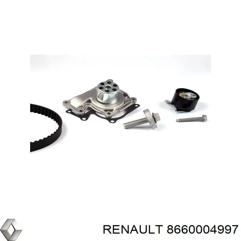 Ремінь ГРМ, комплект 8660004997 Renault (RVI)