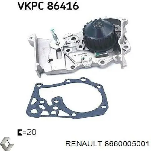  8660005001 Renault (RVI)
