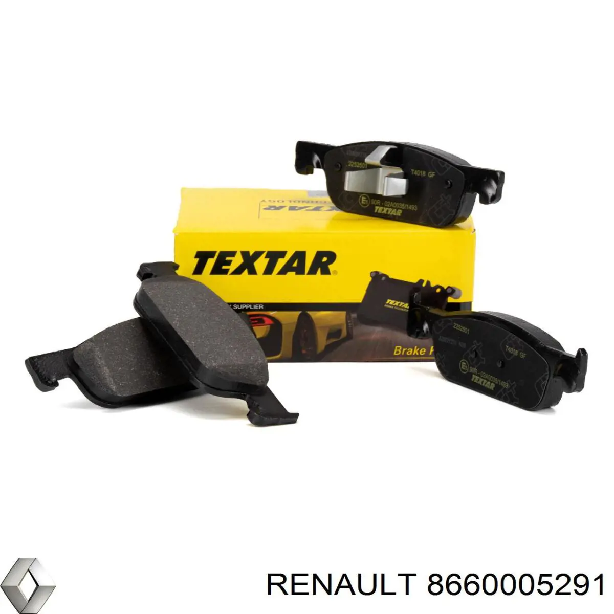 Купити 8660005291 Renault (RVI) Колодки гальмівні передні, дискові