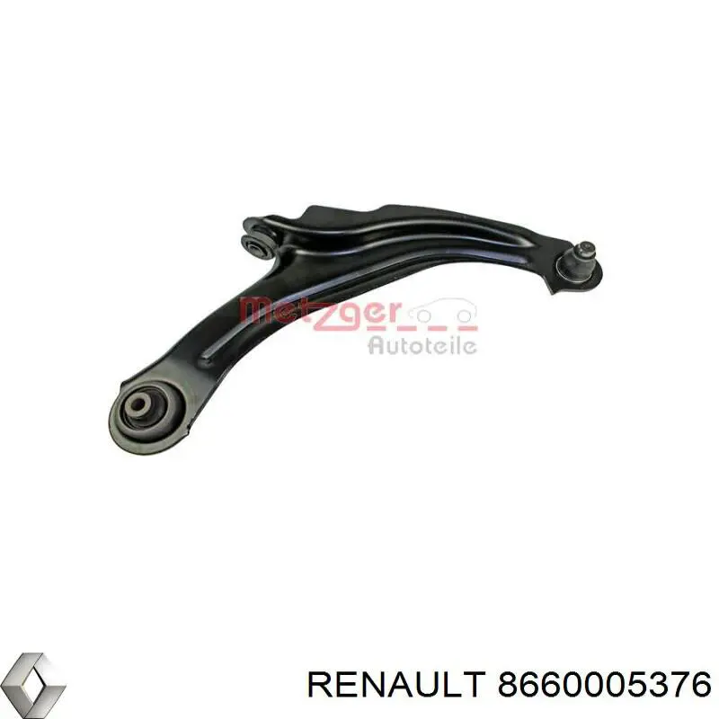 Важіль передній лівий Renault (RVI) 8660005376 ціна, від 40.96 USD
