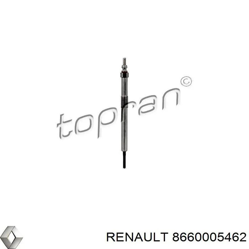 Свіча накалу Renault (RVI) 8660005462 ціна, від 11.10 USD