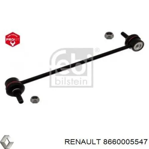Амортизаційна стійка Renault (RVI) 8660005547 ціна, від 10.14 USD