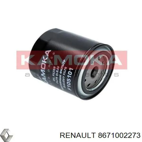 8671002273 Renault (RVI) фільтр масляний