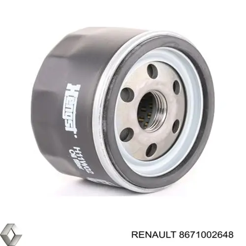 Масляний фільтр двигуна Renault (RVI) 8671002648 ціна, від  