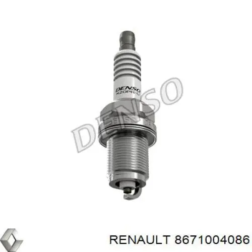 8671004086 Renault (RVI) свіча запалювання