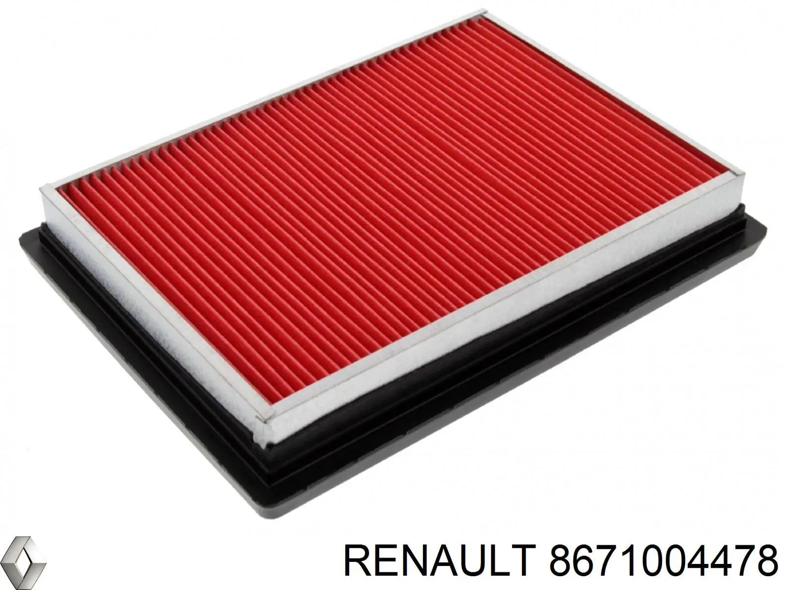 8671004478 Renault (RVI) фільтр повітряний