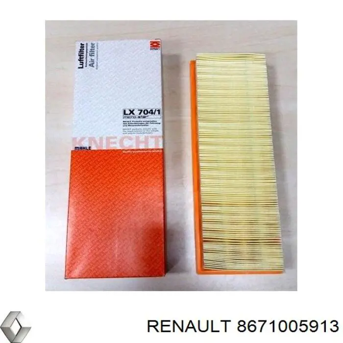 8671005913 Renault (RVI) фільтр повітряний