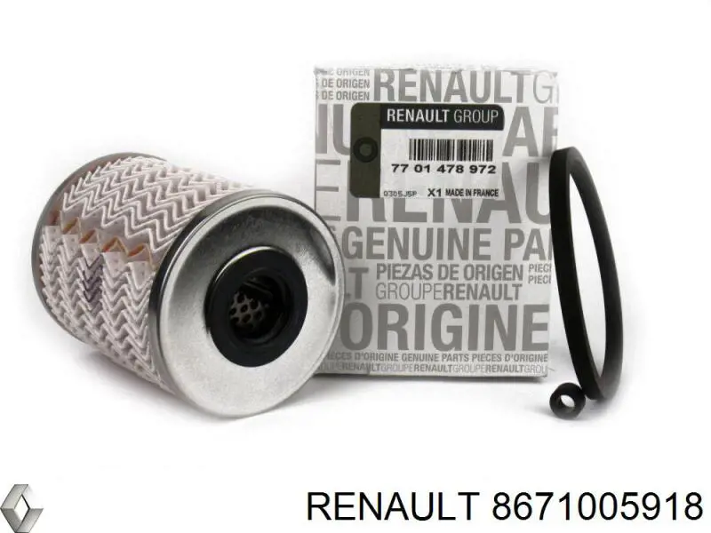 Фільтр тонкого очищення палива Renault (RVI) 8671005918 ціна, від 5.05 USD